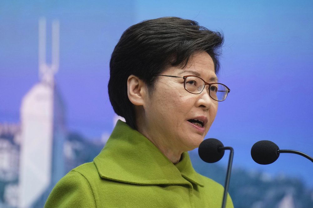 Carrie Lam AP Carrie Lam AP
