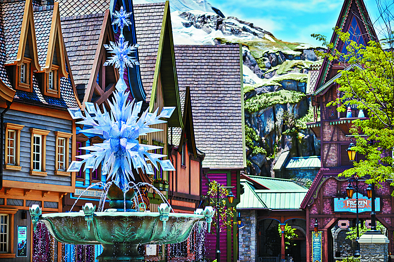 Elsa's Ice Magic ornamentation.