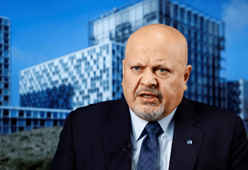International Criminal Court (ICC) Prosecutor Karim Khan talks during an interview with Reuters in The Hague, Netherlands January 16, 2025. REUTERS/Piroschka van de Wouw/File Photo