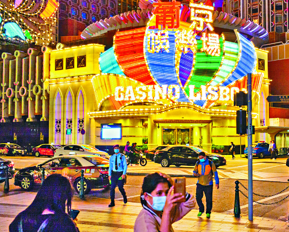 Casino stocks rose, but the trend may be short-lived. BLOOMBERG Casino stocks rose, but the trend may be short-lived. BLOOMBERG