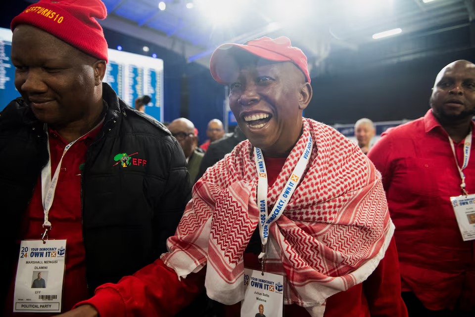 Julius Malema, June 1, 2024. (Reuters) Julius Malema, June 1, 2024. (Reuters)