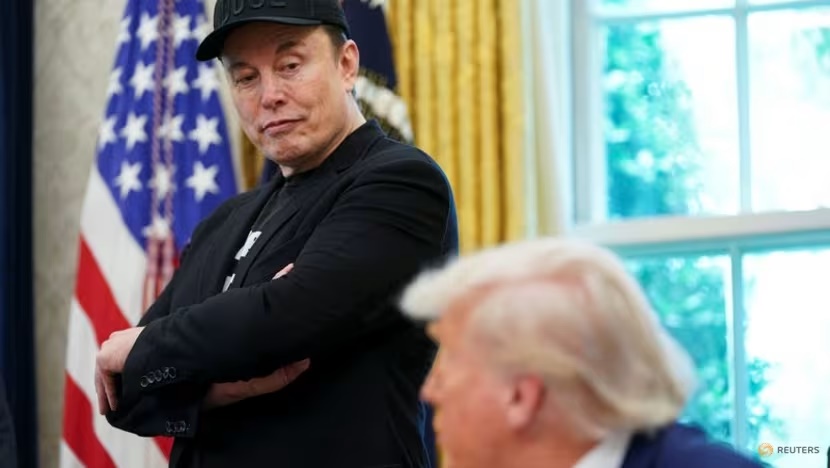 US President Donald Trump and Elon Musk attend a press conference in the Oval Office of the White House in Washington, D.C., U.S., May 30, 2025. (Photo: Reuters/Nathan Howard)