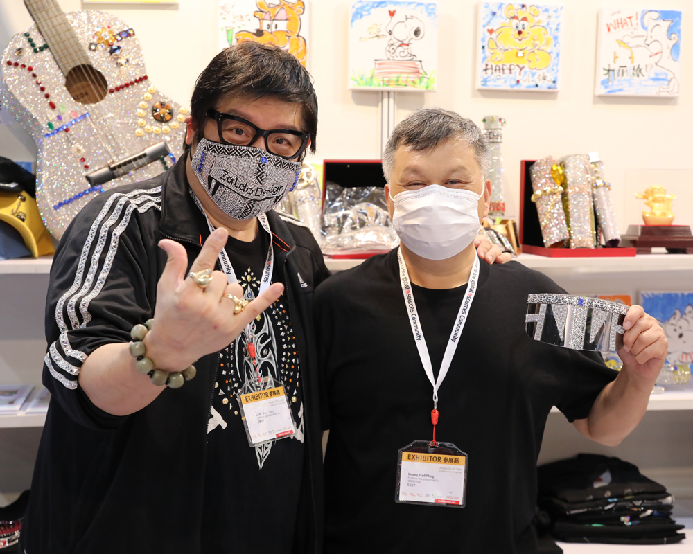 Zaldo Lam, founder of Fatshion (left)