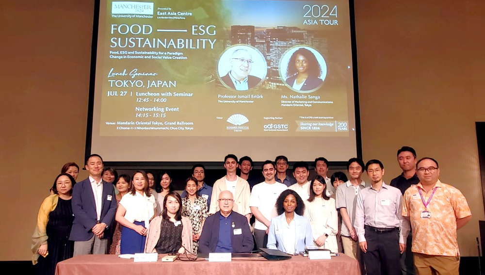 Japan event at Mandarin Oriental Tokyo.