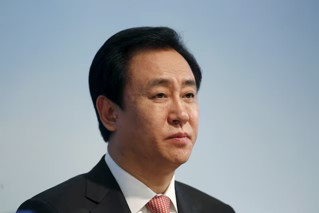Hui Ka Yan, chairman of Evergrande Real Estate Group Ltd, the country's second-largest property developer by sales, attends a news conference on annual results in Hong Kong, China March 29, 2016. REUTERS/Bobby Yip/File Photo