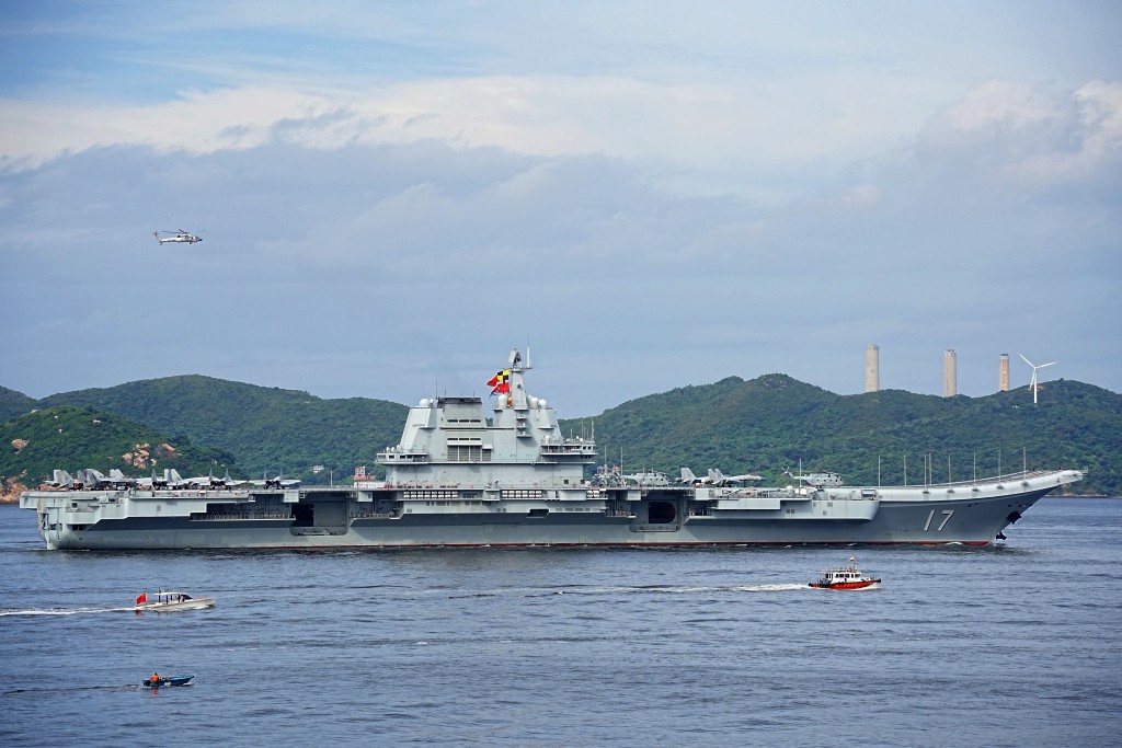 Aircraft carrier Shandong (Sing Tao)
