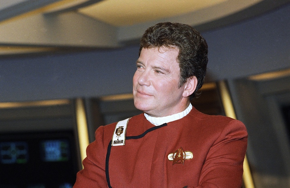 William Shatner portraying as Captain Kirk in 1988. (AP) William Shatner portraying as Captain Kirk in 1988. (AP)