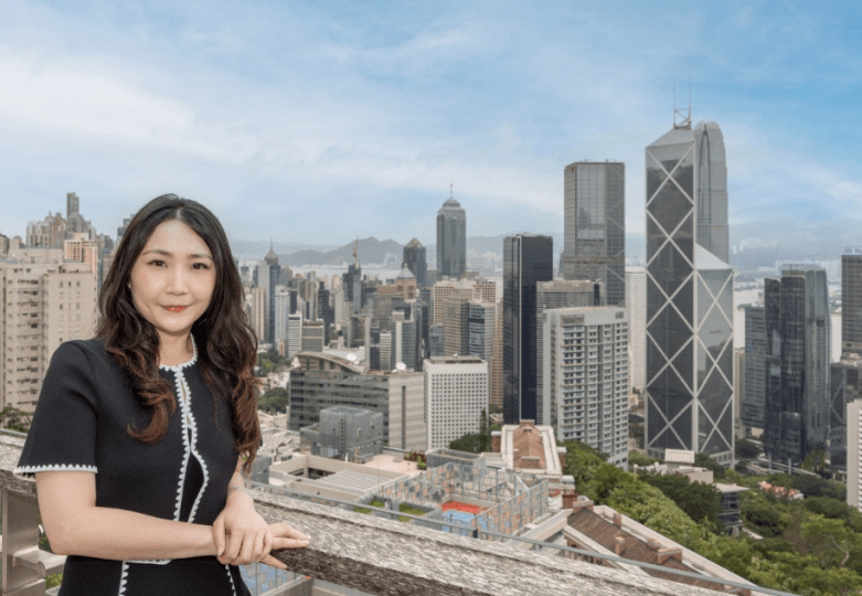 CK Asset's sales manager Kristy Chan Wing-chi.