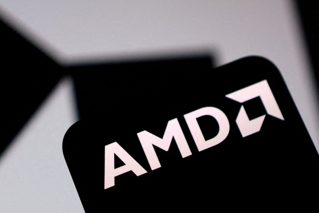 The AMD logo in this illustration, taken June 11, 2026. REUTERS