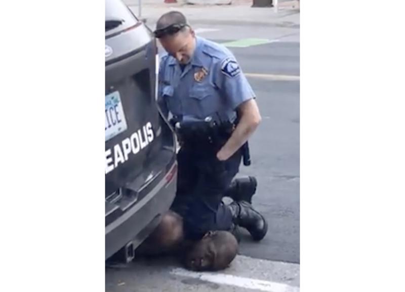 In this Monday, May 25, 2020, file frame from video provided by Darnella Frazier, then-Minneapolis Police Officer Derek Chauvin kneels on the neck of George Floyd, a handcuffed man who was pleading that he could not breathe. In this Monday, May 25, 2020, file frame from video provided by Darnella Frazier, then-Minneapolis Police Officer Derek Chauvin kneels on the neck of George Floyd, a handcuffed man who was pleading that he could not breathe.