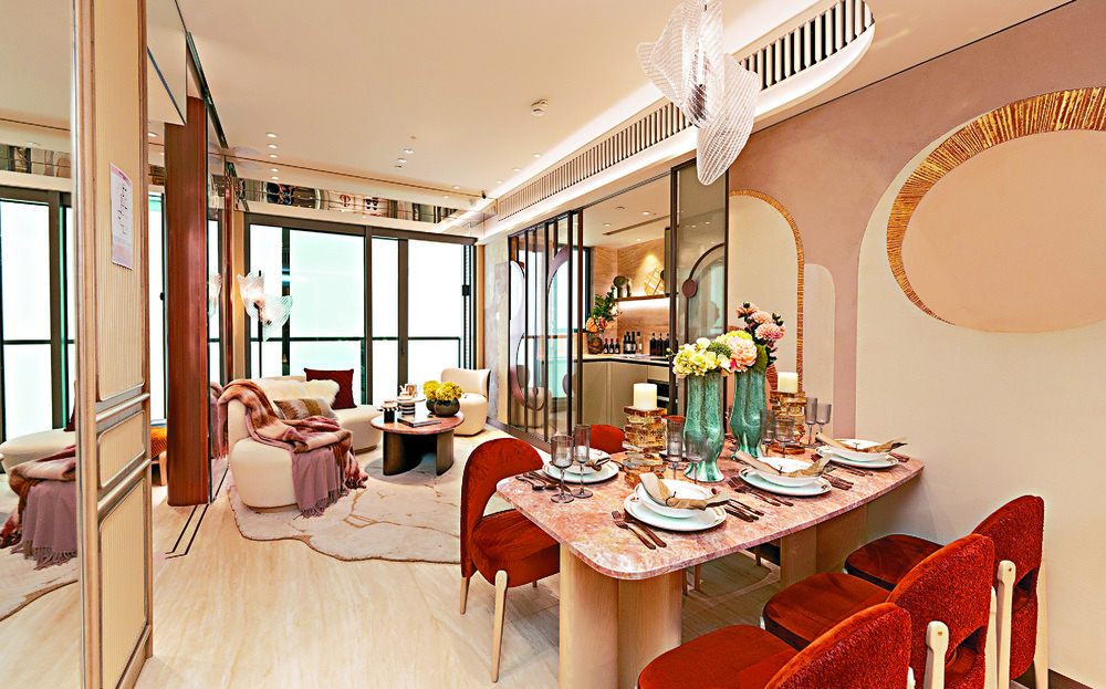 LET THERE BE LIGHT: The designers focused on creating a warm and bright space across the interiors.
