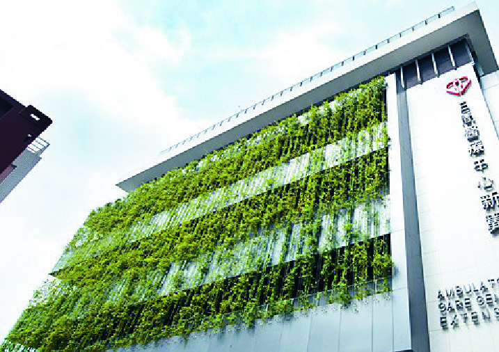 MORE THAN A FACADE: Vertical greening has its critics. MORE THAN A FACADE: Vertical greening has its critics.