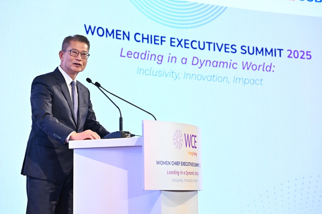 Paul Chan speaks at the Women Chief Executives Summit 2025. Paul Chan speaks at the Women Chief Executives Summit 2025.