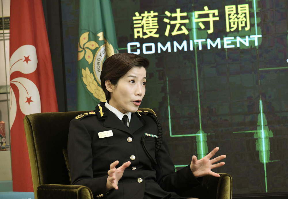 Commissioner of Customs and Excise Louise Ho warned that some CBD products sent to Hong Kong contain traces of a psychoative constituent of cannabis. Sing Tao, AFP Commissioner of Customs and Excise Louise Ho warned that some CBD products sent to Hong Kong contain traces of a psychoative constituent of cannabis. Sing Tao, AFP