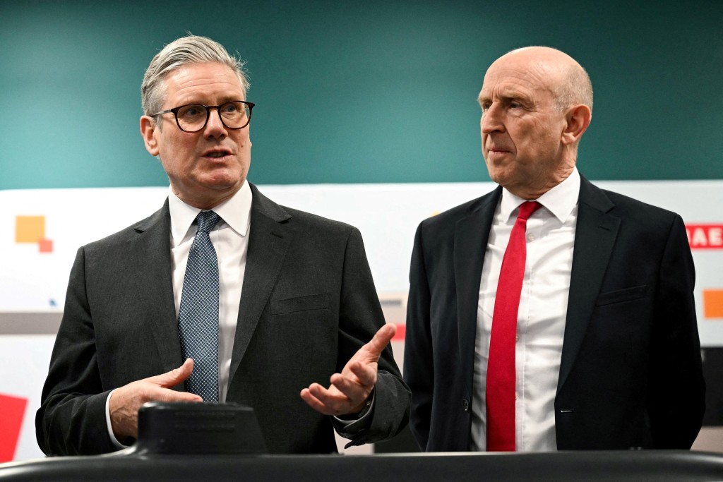 Britain's Prime Minister Keir Starmer and Britain's Defence Secretary John Healey (Reuters/File)