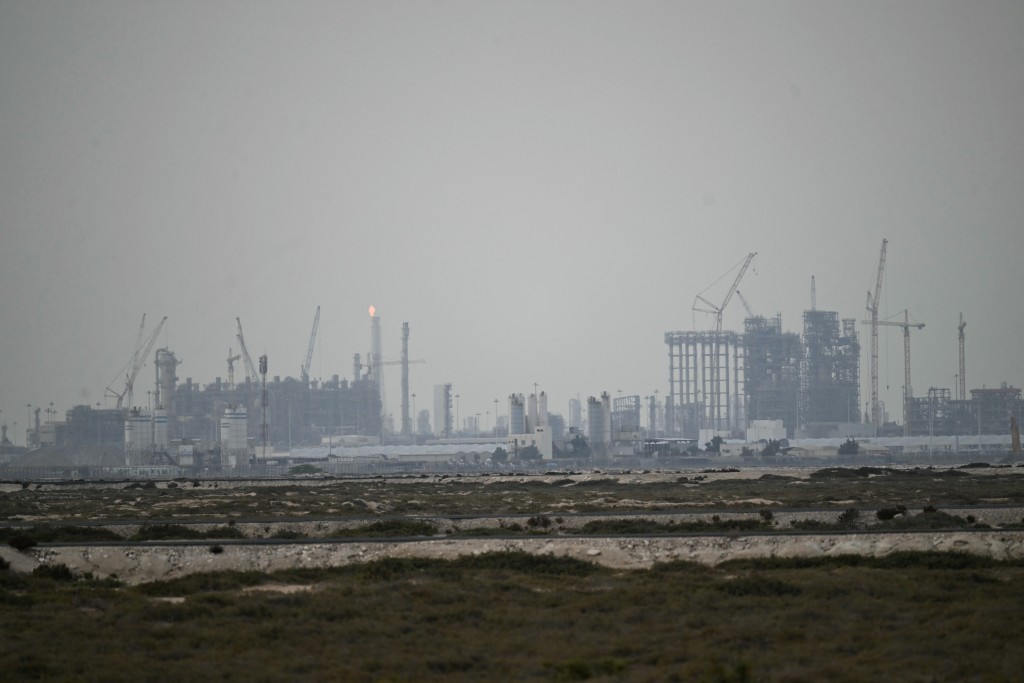 Photo by - / AFP  This photo shows QatarEnergy's operating facilities in Ras Laffan Industrial City on March 2, 2026.