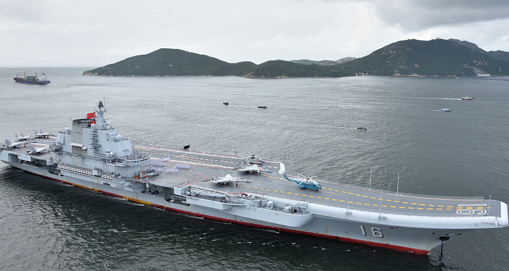 China's aircraft carrier Liaoning. (File Photo)