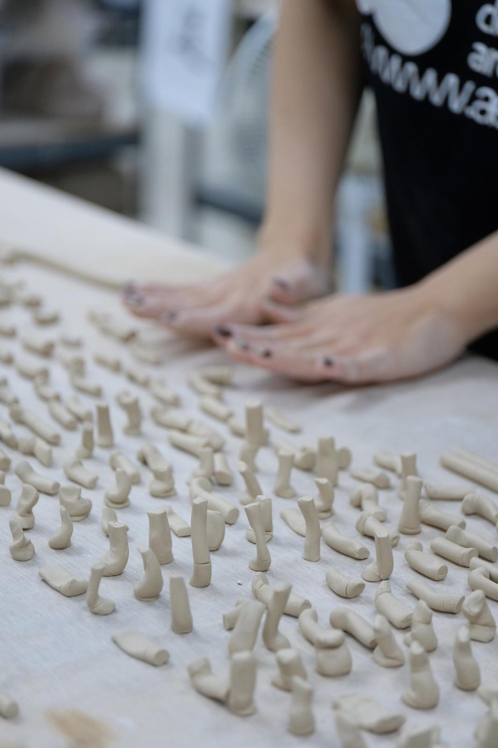 For Chan, ceramics is the space where ideas gain weight.