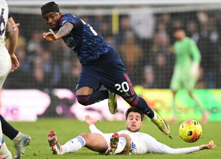 Noni Madueke ‘made a real impact,' says Arsenal boss Mikel Arteta. AFPFP