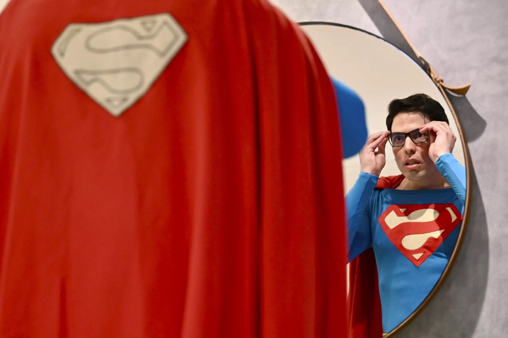 Muylaert in his office, preparing for a visit to a retirement home in Brasilia © EVARISTO SA / AFP Muylaert in his office, preparing for a visit to a retirement home in Brasilia © EVARISTO SA / AFP