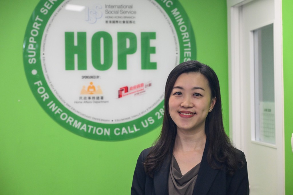 Amy Wong, the center’s person-in-charge Amy Wong, the center’s person-in-charge