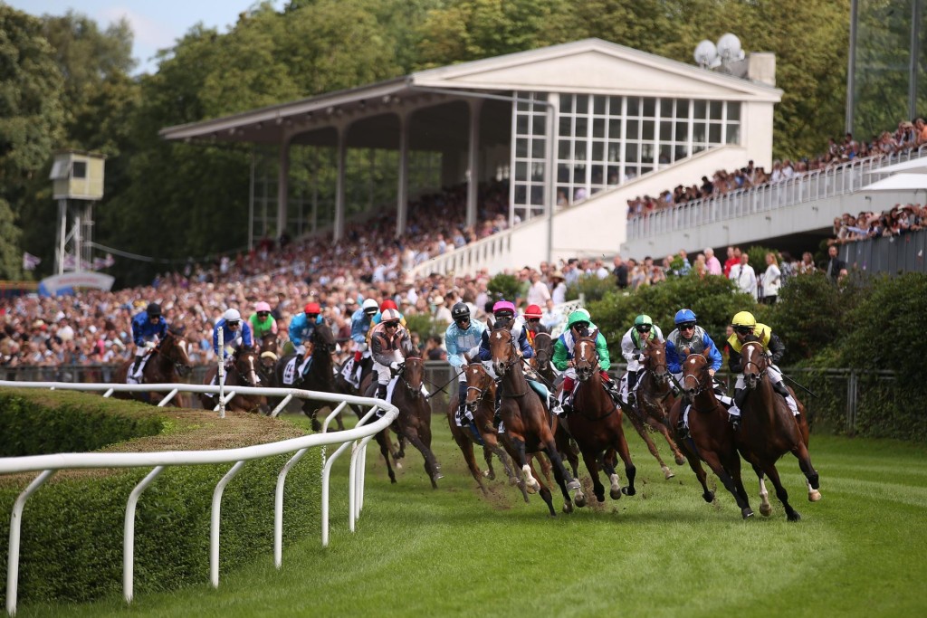 Dusseldorf racing action. Photo: Galopprennbahn Düsseldorf (Racecourse )