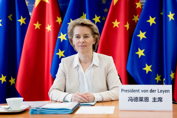 President of the European Commission, Ursula von der Leyen. President of the European Commission, Ursula von der Leyen.