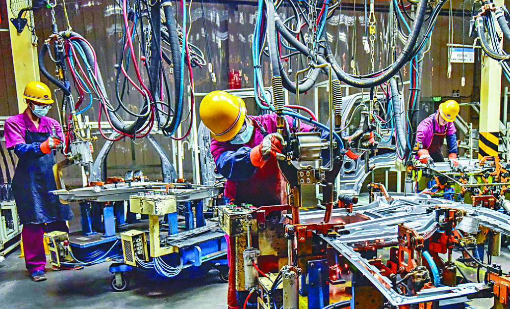 The official PMI rose to 50.1. BLOOMBERG The official PMI rose to 50.1. BLOOMBERG