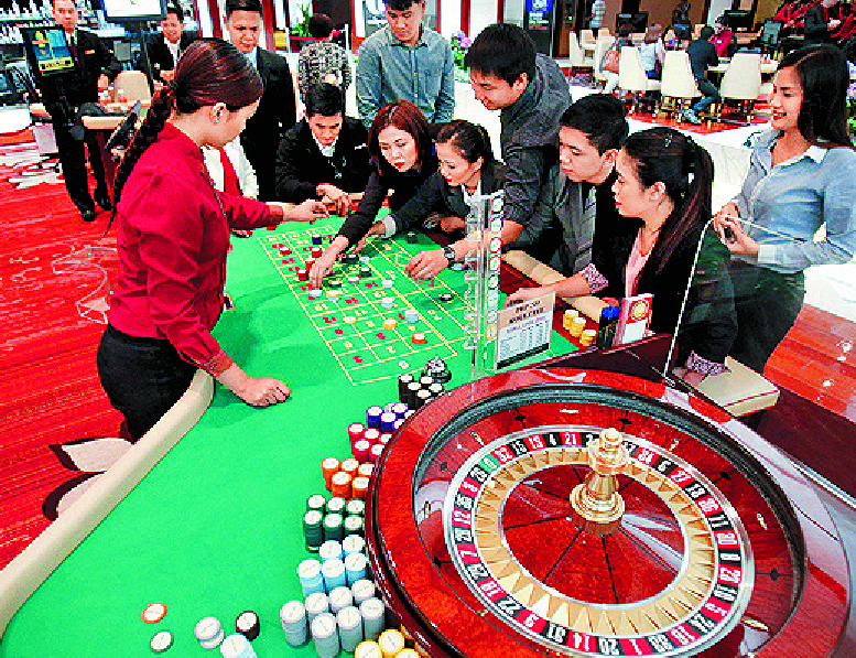 ON A ROLL: The Philippines is surpassing Macau and Singapore in gambling revenue growth.