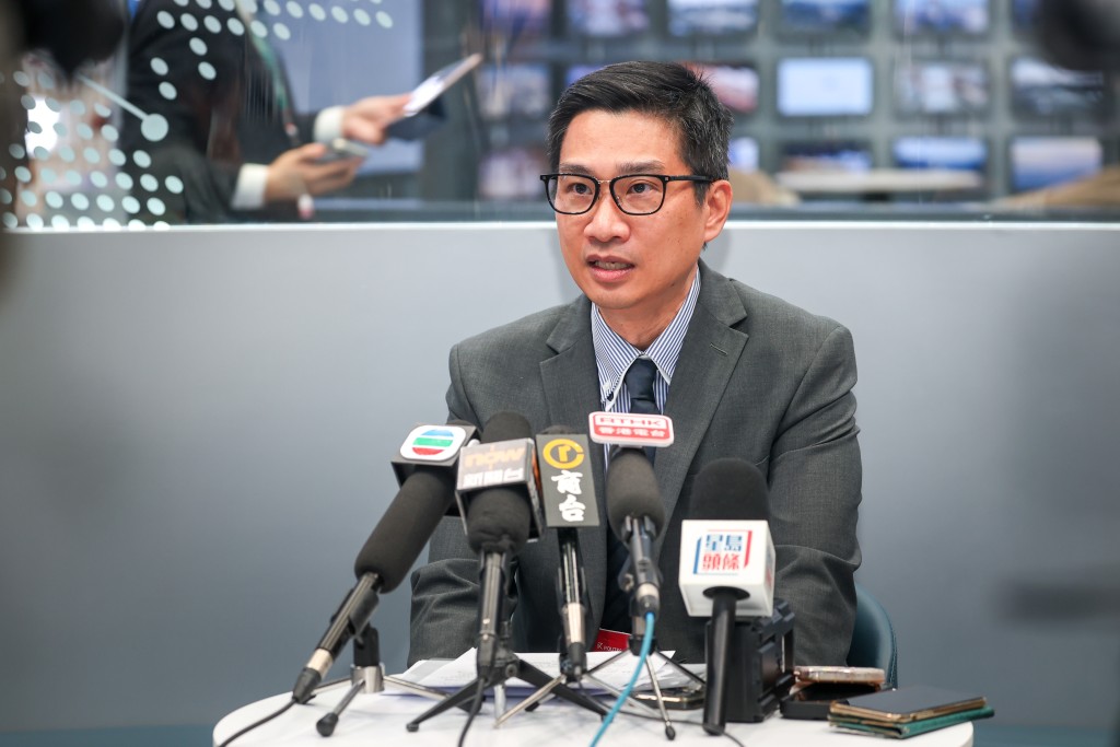 Chapman Fong, hub development director of the Airport Authority