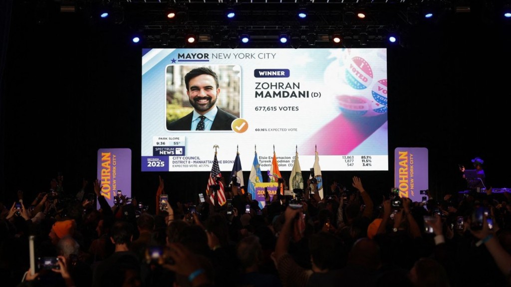 Democrat Zohran Mamdani’s victory for New York City mayor reflects discontent with Trump and a desire for more diverse