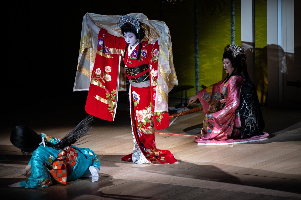 Photo by PHILIP FONG / AFP  Geisha and maiko (apprentice geisha) take part in a rehearsal for the annual "Miyako Odori" -- which means "capital city dance" in Japanese, at the Gion Kobu Kaburenjo in Kyoto on March 31, 2026.