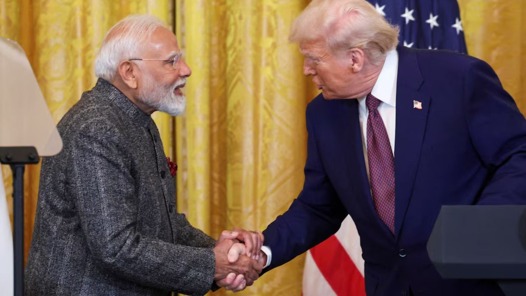 U.S. President Donald Trump and Indian PM Narendra Modi. FILE PHOTO/REUTERS