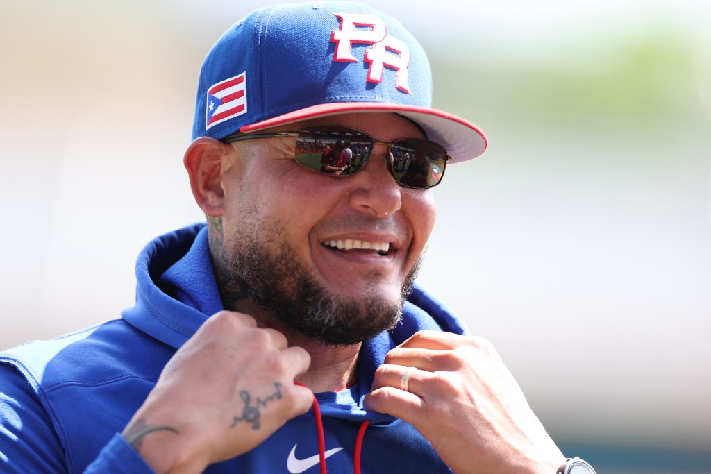 former St. Louis Cardinals catcher Yadier Molina. AFP