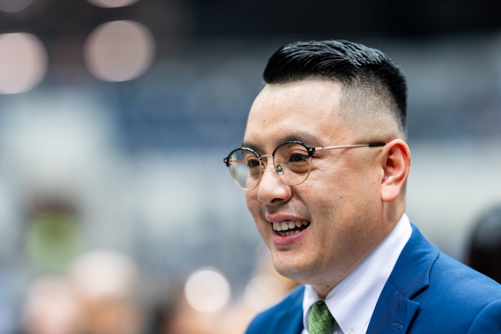 Trainer Pierre Ng. HKJC