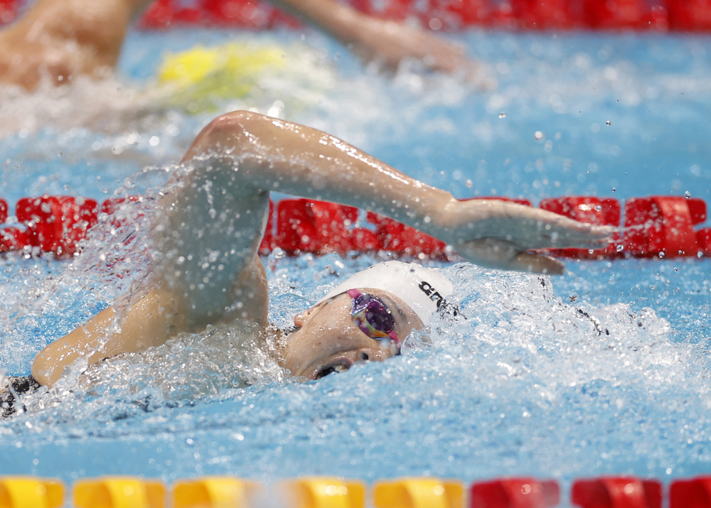 World record holder Siobhan Haughey has pulled out of the World Aquatic Championships despite being a favorite for both the 100-meter and 200-meter freestyle, saying she's not ready to race because of her ankle injury. World record holder Siobhan Haughey has pulled out of the World Aquatic Championships despite being a favorite for both the 100-meter and 200-meter freestyle, saying she's not ready to race because of her ankle injury.