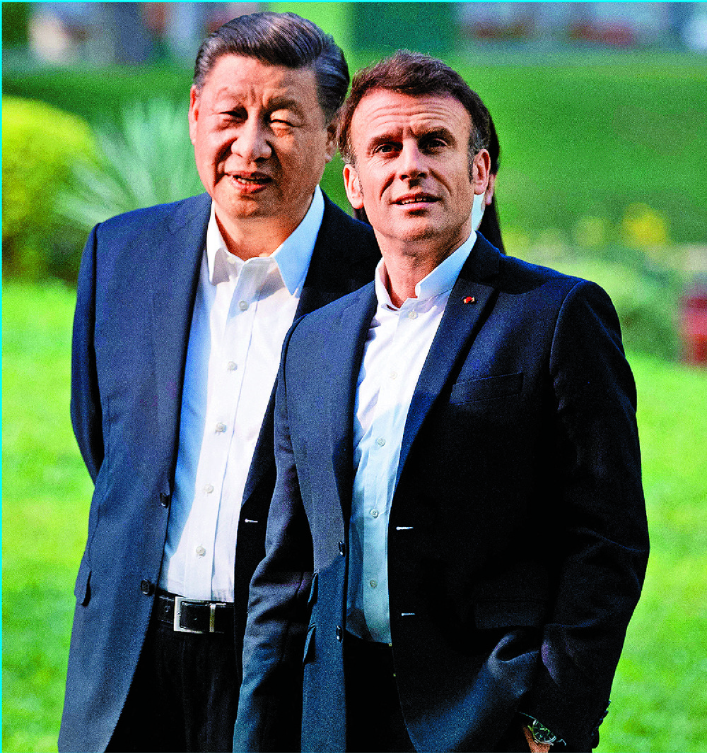 Xi Jinping and Emmanuel Macron will focus on international crises during the state visit. Xi Jinping and Emmanuel Macron will focus on international crises during the state visit.