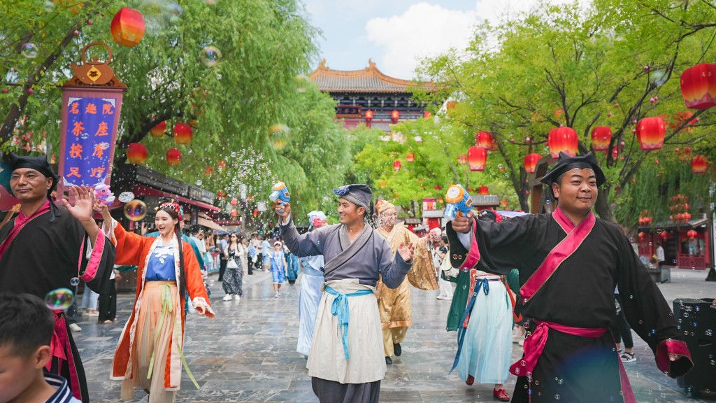 Millennium City Park. XINHUA