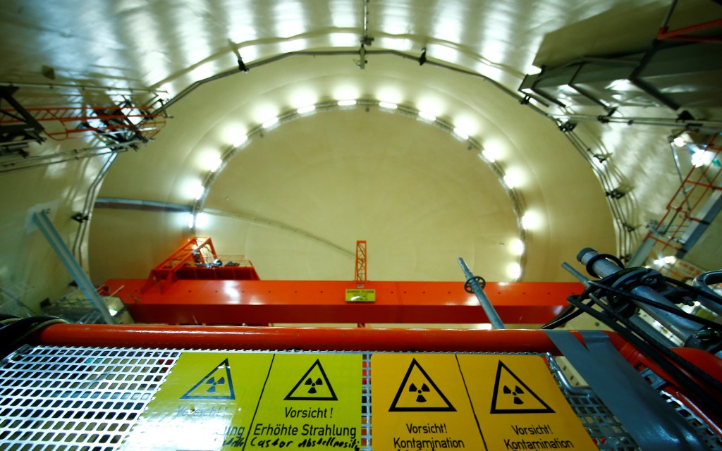 View inside the nuclear reactor of the nuclear power plant that will be dismantled in Muelheim-Kaerlich, Germany, May 22, 2017. Picture taken May, 22, 2017. REUTERS/Thilo Schmuelgen