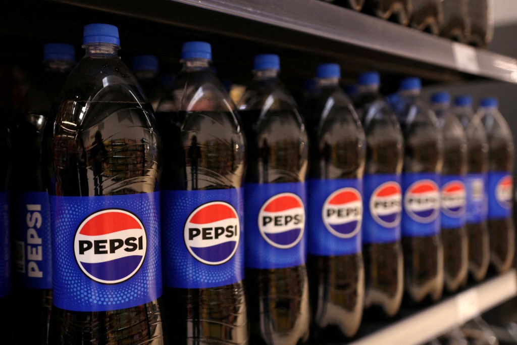 Bottles of Pepsi are displayed on a shelf in a supermarket in Sarajevo, Bosnia and Herzegovina October 29, 2024. REUTERS