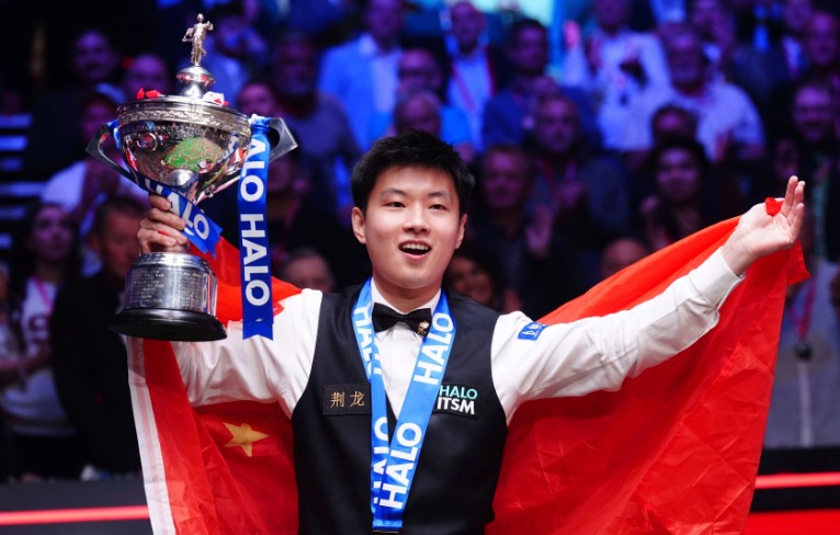 Zhao Xintong  is the first Asian winner of the prestigious event, sparking national celebration. AP