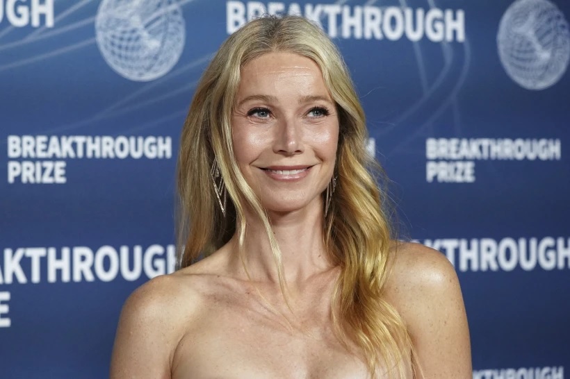 Gwyneth Paltrow arrives at the 11th Breakthrough Prize Ceremony on Saturday, April 5, 2025, in Los Angeles. (Photo by Jordan Strauss/Invision/AP, File)