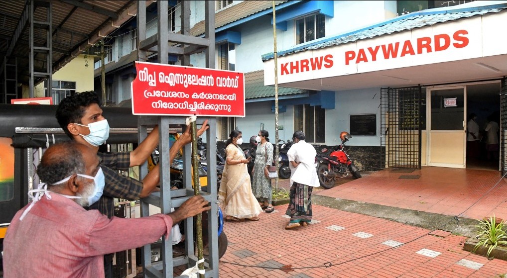 A hospital in India has designated isolated wards for Nipah virus patients. (Source: Reuters)