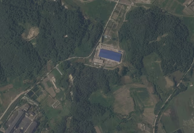 A satellite image shows a nuclear material production factory, in Yongbyon, North Korea, September 4, 2025. 2026 Planet Labs PBC/Handout via REUTERS/File Photo