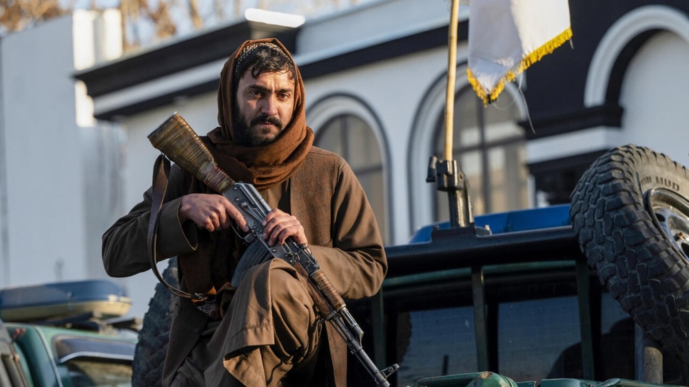 A file photo showing a Taliban security personnel looking on as he celebrates after the declaration of the Israel-Hamas ceasefire deal, in Kabul on January 16, 2025. © Wakil Kohsar, AFP A file photo showing a Taliban security personnel looking on as he celebrates after the declaration of the Israel-Hamas ceasefire deal, in Kabul on January 16, 2025. © Wakil Kohsar, AFP