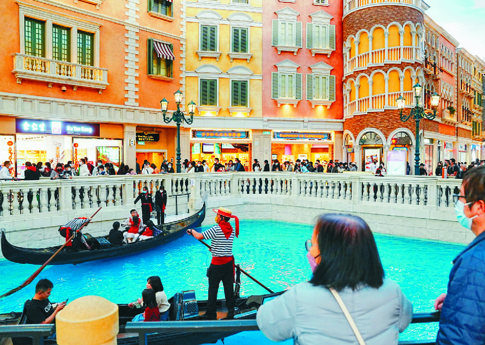 Revenue from five Macau casinos rose 42 percent. Reuters Revenue from five Macau casinos rose 42 percent. Reuters