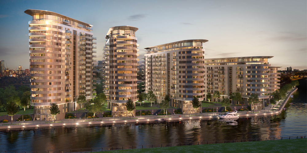 The project was initially set to deliver five blocks in two phases.