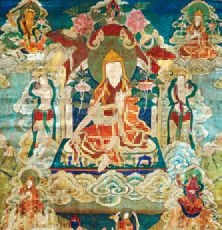 Tsongkhapa and the Five Supreme Visions