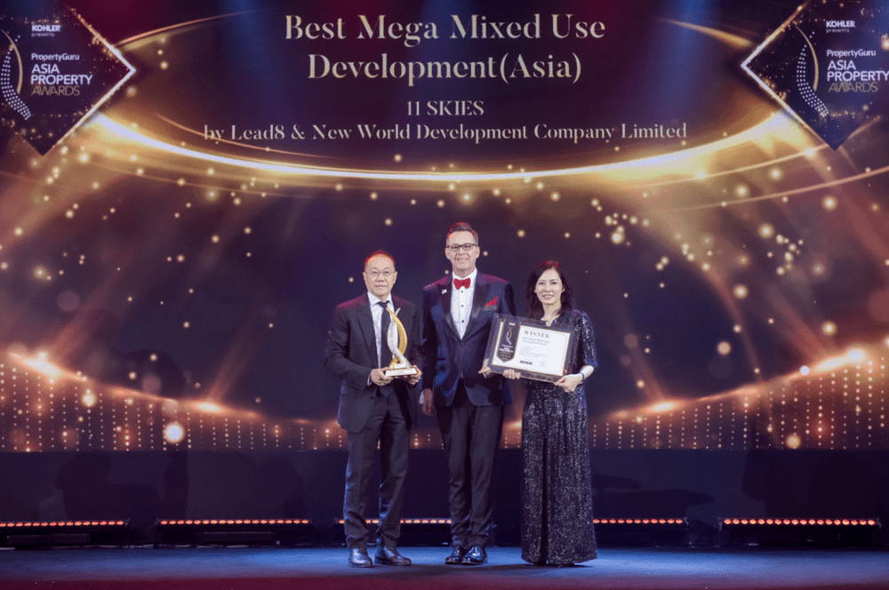 Best Mega Mixed Use Development (Asia): 11 SKIES by Lead8 & New World Development Company Limited — China – Hong Kong and Macau (Regional Winner) Best Mega Mixed Use Development (Asia): 11 SKIES by Lead8 & New World Development Company Limited — China – Hong Kong and Macau (Regional Winner)