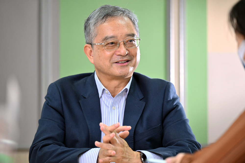 Mr Ben Ng expresses optimism about the environmental future of our society